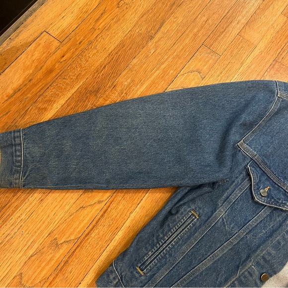 VTG Carhartt Trucker Denim Jacket J12DST Vintage Made in USA Y2K - M/L - Picture 9 of 15